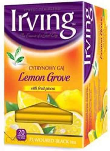 IRVING Lemon Grove Herbata czarna aromatyzowana 20 torebek