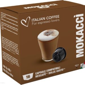 Italian Coffee Kapsułki Do Nescafe Dolce Gusto Mokacci 16 Kapsułek
