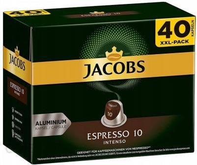 Jacobs Kapsułki Nespressso Espresso Intenso Xxl - 40Szt