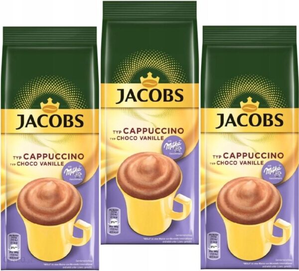 Jacobs Milka Cappuccino Choco Vaniliowe 3x500g