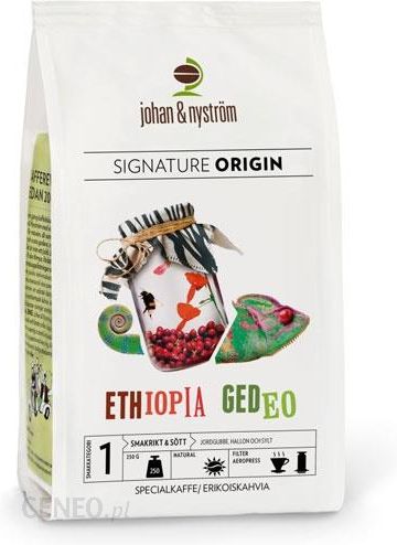 Johan & Nystrom Ethiopia Gedeo 250g