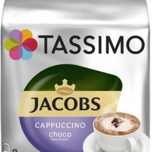 Kapsułki TASSIMO Jacobs Cappuccino Choco 16 kapsułek - 8 filiżanek