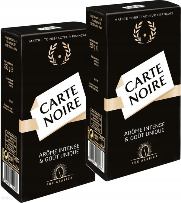 Kawa Mielona Carte Noire Intense 100%Arb 2x250gr