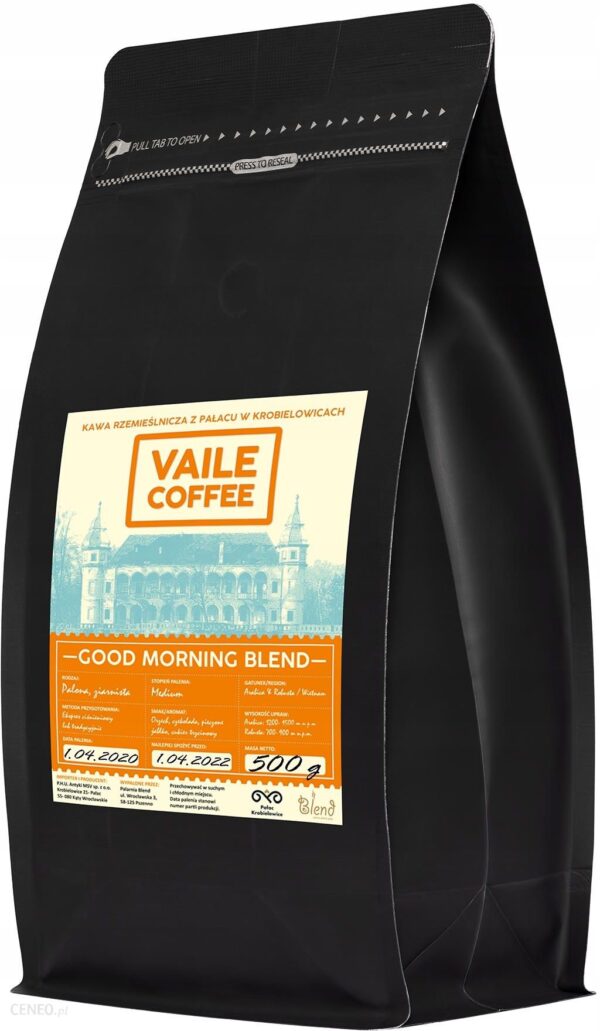 Kawa Mielona Good Morning Blend Świeżo Palona 500g