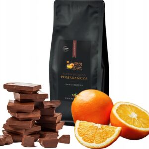 Kawa Smakowa Czekolada Pomarańcza Świeżo Pal 250g