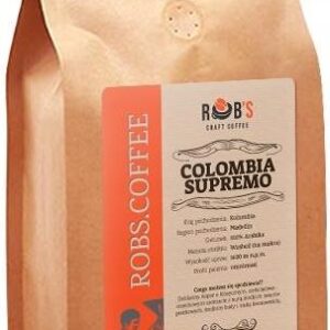 Kawa Świeżo Palona Colombia Supremo 1kg - Ziarna