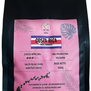 Kawa Ziarnista Świeżo Palona 1kg Kostaryka