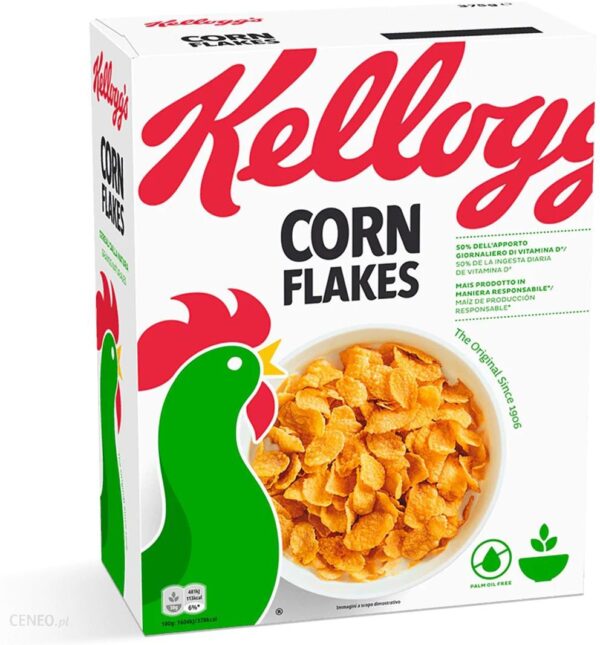 KelloggS Kellogg’S Corn Flakes Płatki Kukurydziane 250g