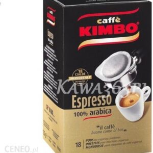 Kimbo Espresso 100% Arabica saszetki ESE 18 szt 125G