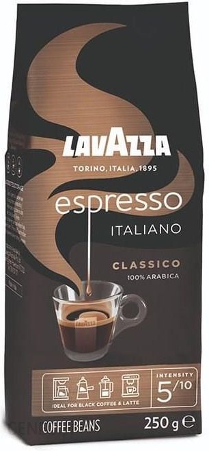 Lavazza Caffe Espresso Italiano Classico ziarnista 250g