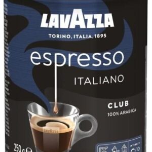 Lavazza Espresso Italiano Club mielona puszka 250g