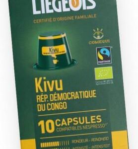 Liégeois W Kapsułkach Café Liegeois Kivu 52G 10Szt