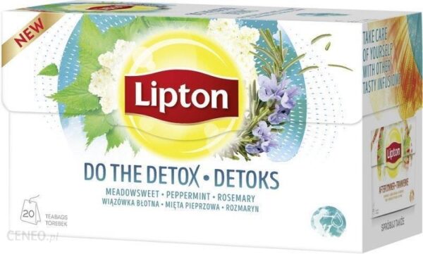 Lipton Detoks Herbatka Ziołowa 32G 20 Torebek