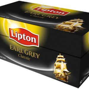 Lipton Earl Grey Classic Herbata Czarna 75 G (50 Torebek)