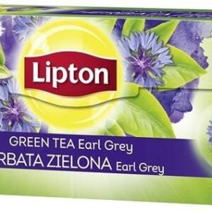 Lipton Earl Grey Herbata Zielona 40G 25 Torebek
