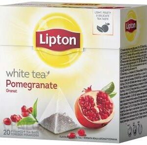 Lipton herbata exp white pomegranate piramidki 30g