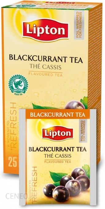 Lipton Herbata Lipton Blackcurrant 25 Kopert Foliowych