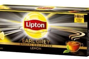 Lipton Unilever Earl Grey Lemon Czarna Ekspresowa Aromatyzowana 25X2G