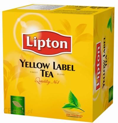 Lipton Yellow Label ekspresowa 200 szt.