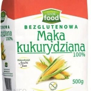 Look Food Mąka Kukurydziana Bezglutenowa 500G