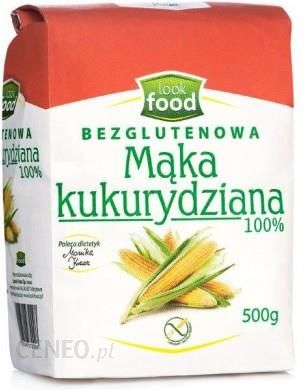 Look Food Mąka Kukurydziana Bezglutenowa 500G