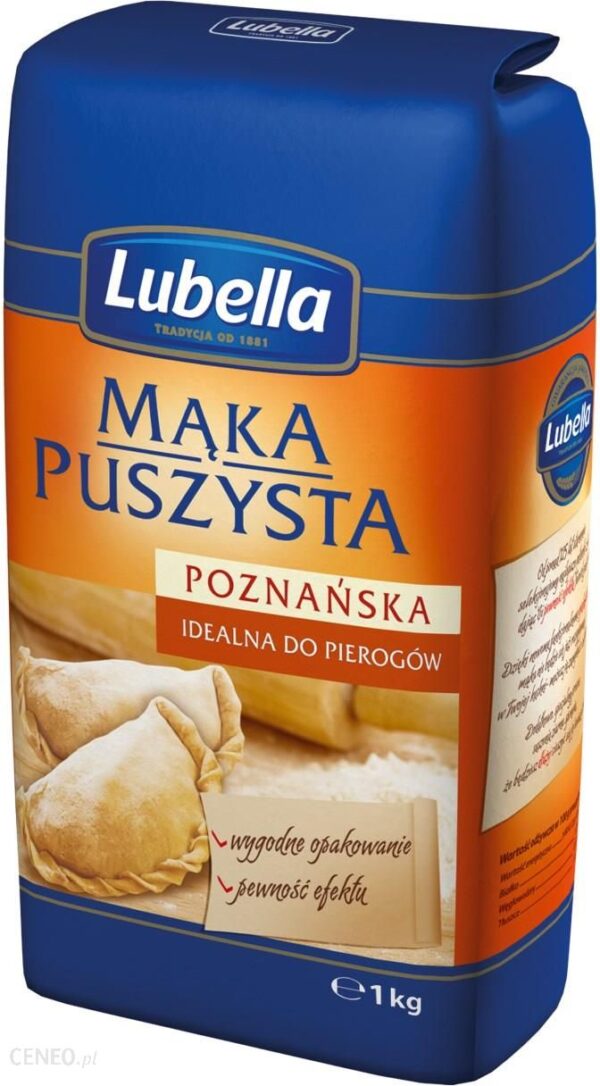 Lubella mąka puszysta poznańska 1kg.