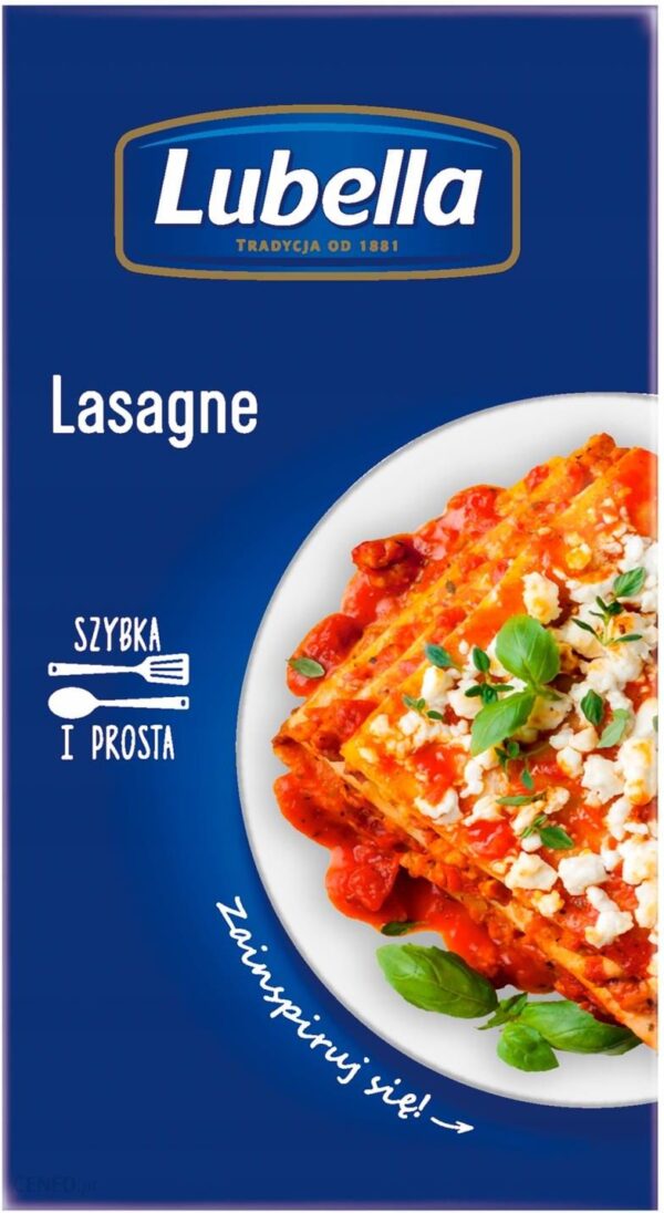 Lubella makaron lasagne nr 32 500g