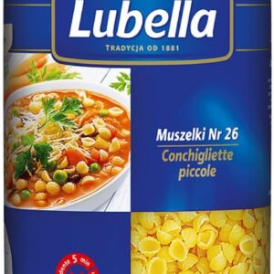 Lubella makaron muszelki małe extra 500g