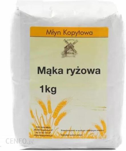 Mąka Ryżowa 1kg MŁYN KOPYTOWA