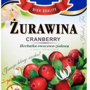 Malwa Herbata owocowo ziołowa Żurawina 20szt.