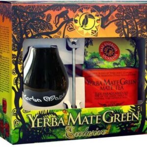Mas Energia Guarana yerba mate green 400g + Luka ceramiczne matero zielone 350ml + Liza bombilla 1szt