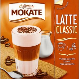 MOKATE Lattte Classic Moje inspiracje kawa rozpuszczalna z mleczną pianką 22G
