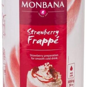 Monbana Strawberry Frappe 850g