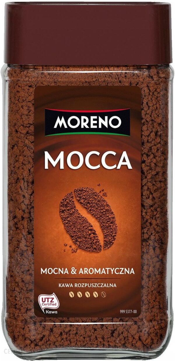 Moreno Mocca Kawa Rozpuszczalna 200g Mocna 4/5