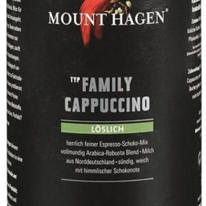 Mount Hagen Kawa Cappuccino Family Fair Trade Bio 400G