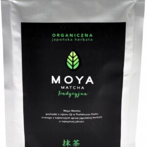 Moya - Matcha Organiczna Japońska Zielona Herbata Tradycyjna 50G