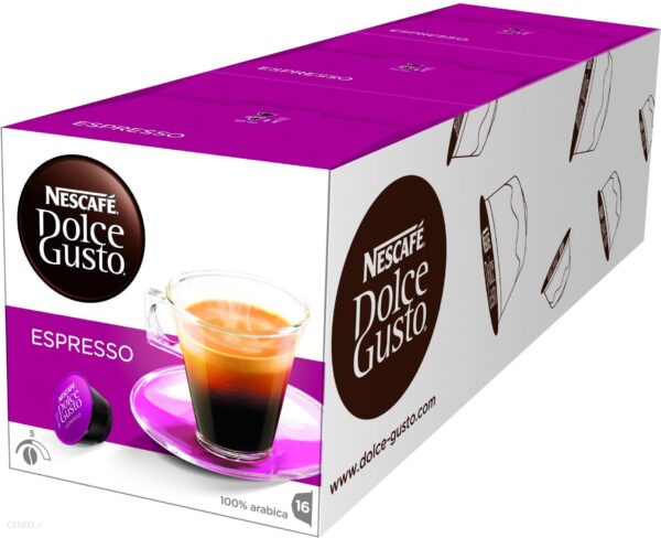 Nescafé Kapsułki Do Nescafe Dolce Gusto Espresso 3X16 Kapsułek