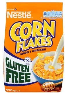 Nestle Corn Flakes Płatki Kukrydziane Z Miodem I Orzeszkami 450 g