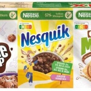 Nestle Mix Mini Płatki Lion Nesquik Cinimini Crisp