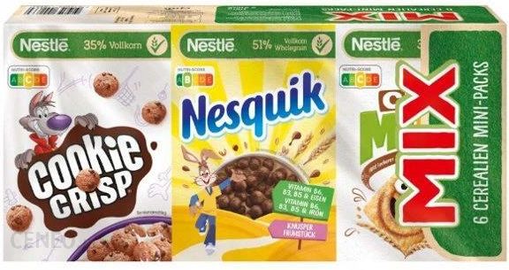 Nestle Mix Mini Płatki Lion Nesquik Cinimini Crisp