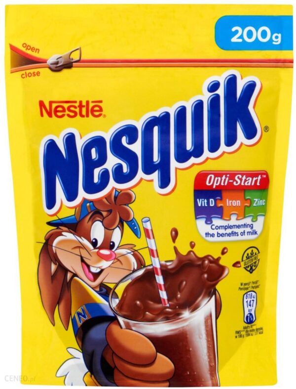 Nestle Nesquik Kakao Rozpuszczalne 200g