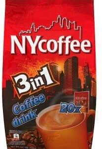 NYCoffee 3in1 Rozpuszczalny napój kawowy w proszku 360 g (20 saszetek)