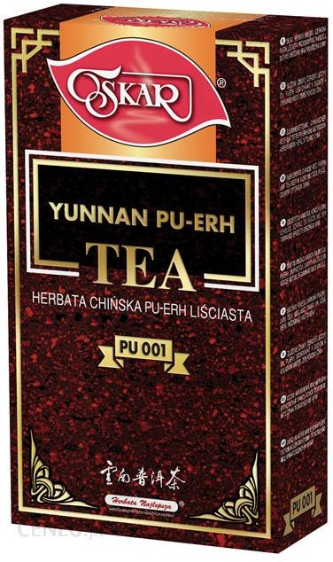 Oskar Herbata Yunnan Pu-erh Tea PU001 liściasta (czerwona) 100g