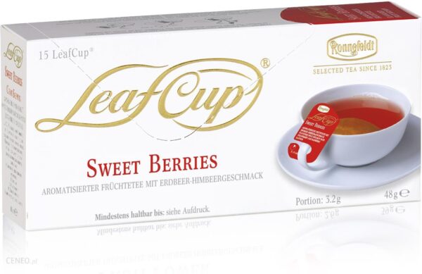 Owocowa herbata Ronnefeldt Leaf Cup Sweet Berries 15x3