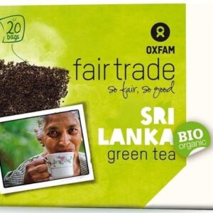 Oxfam Herbata Zielona Ekspresowa Fair Trade Bio 20 X 1