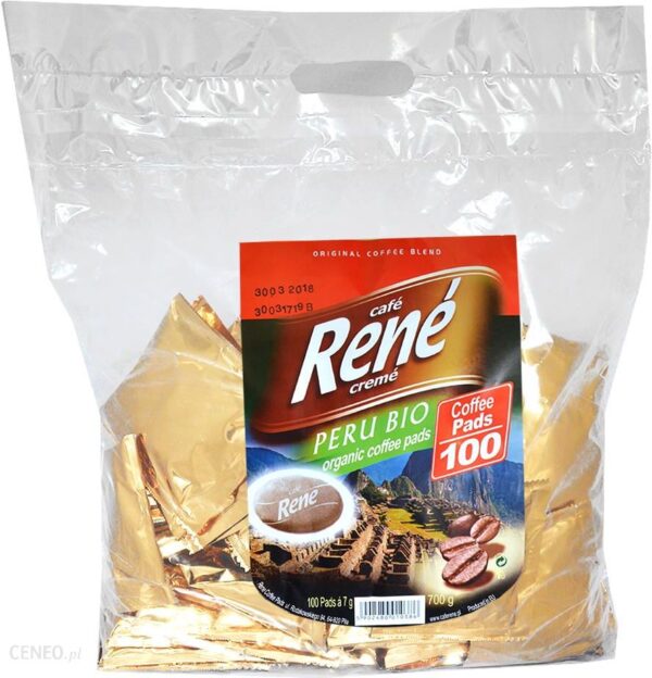 Pady Rene Peru Bio Organic Senseo 100 Szt