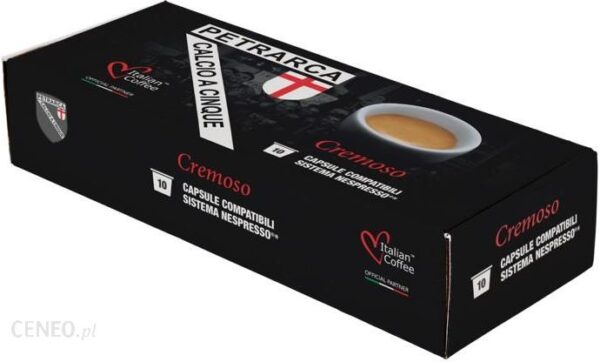 Petrarca Cremoso Brasile Kapsułki Do Nespresso 10 Kapsułek
