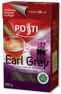 Posti earl grey herbata liściasta 80g