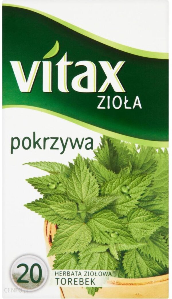 Premium Foods Herbata Vitax Exp Ziolowa Dolina Lisc Pokrzywa 20*1