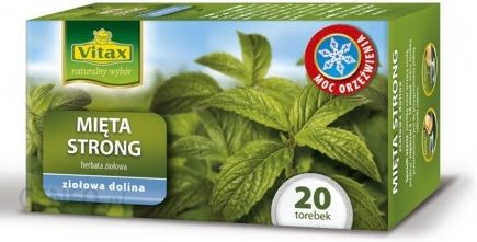 Premium Foods Herbata Vitax Exp Ziolowa Dolina Mieta Strong 20*1